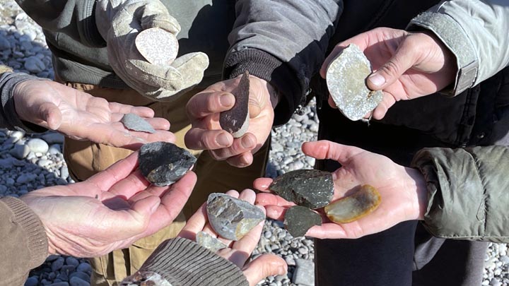 Discoidal Stone Knives.