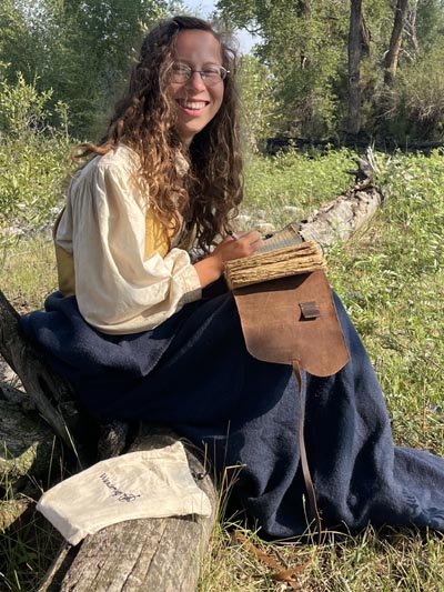 Shelby writes in her journal.